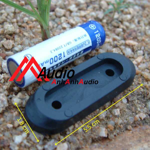 đế cao su cho loa và amply , bộ 8 cái