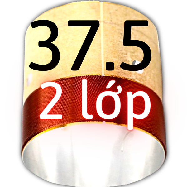 Coil 37.5 X.Nhôm 8om 2Lop