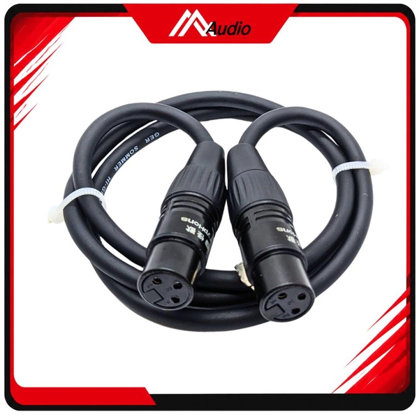 Dây Canon Cái Ra Canon Cái (2x XLR Female)