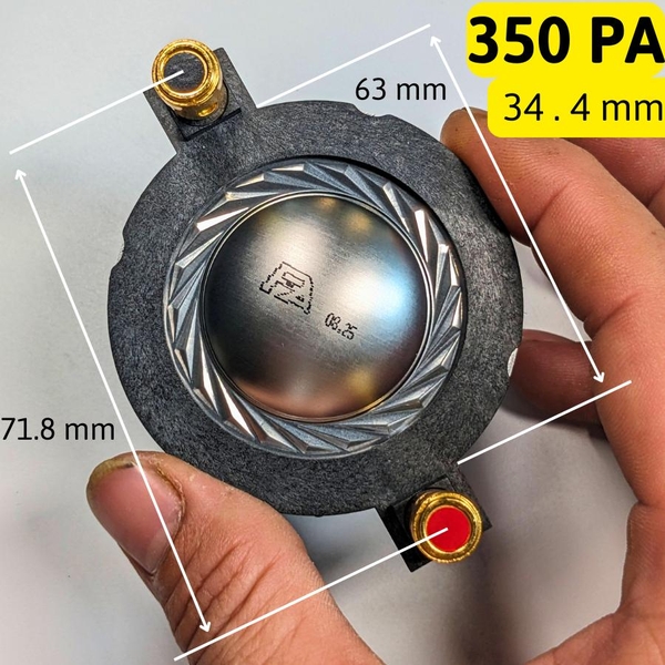 COIL LOA TREBLE 350 PA - TÂM GIỮA 2 CỌC LOA LÀ 72 MM
