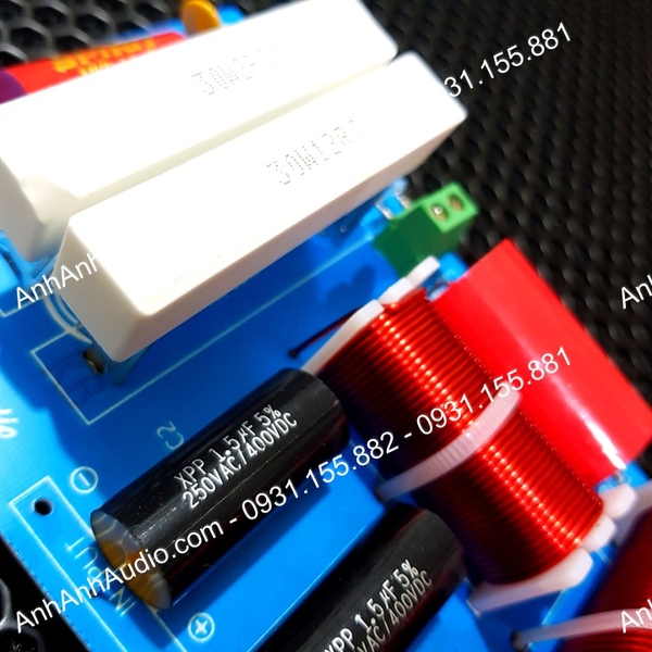 phân tần 2 loa dùng bass 30 và 40 , model H2F