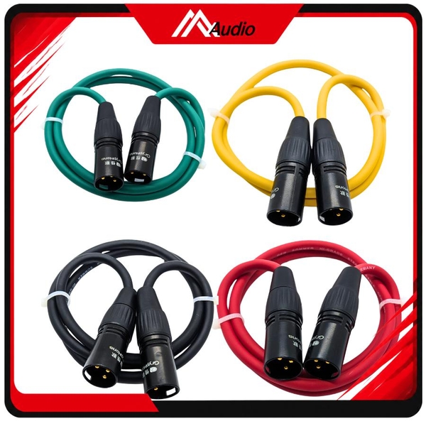 Dây Canon Đực Ra Canon Đực (2x XLR Male)
