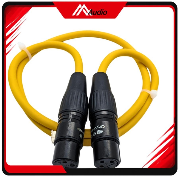 Dây Canon Cái Ra Canon Cái (2x XLR Female)