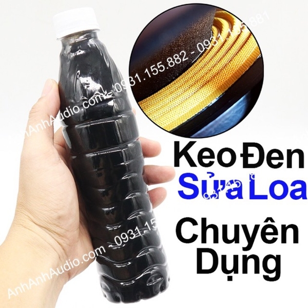 Keo Đen Sửa Loa – Dán Mũi Loa, Nhện Loa, Màng Loa Đảm Bảo Chất Lượng
