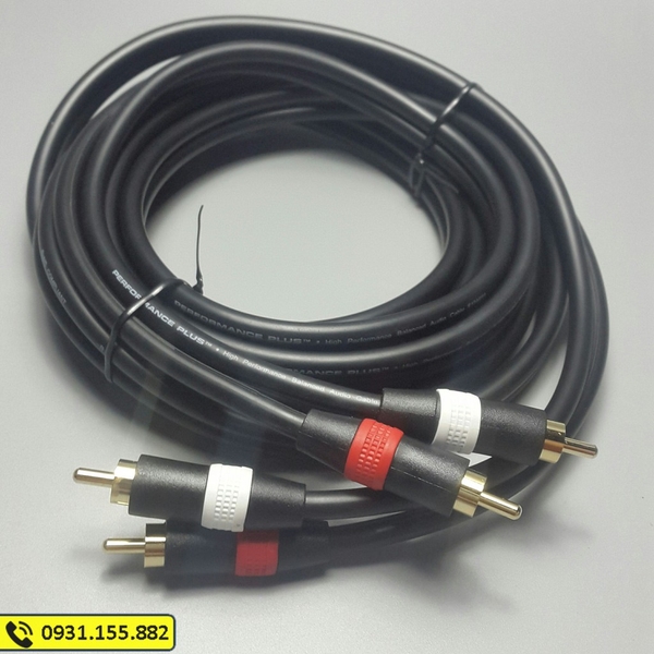 Dây AV 4 đầu dài 3 mét Performance Plus