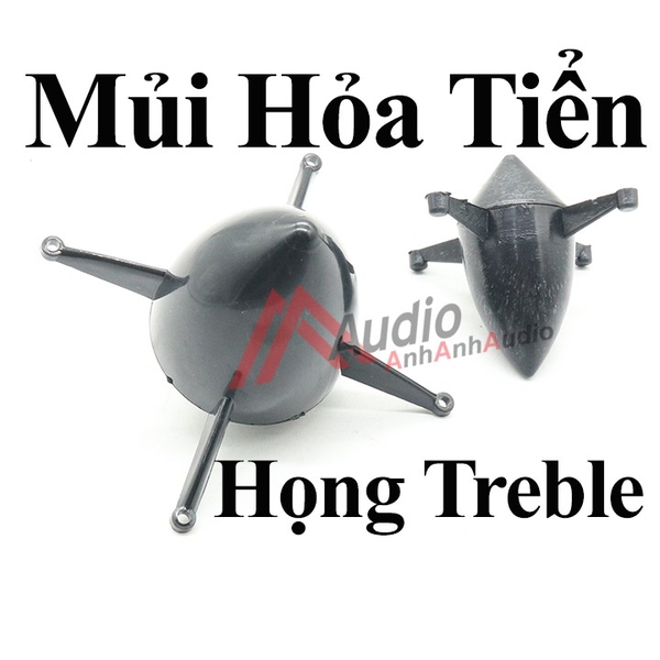 Mủi Hỏa Tiển họng treble 450 và 750
