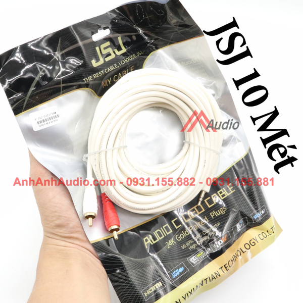 Dây 3 ly ra AV JSJ dài 10 mét hoặc 5 mét