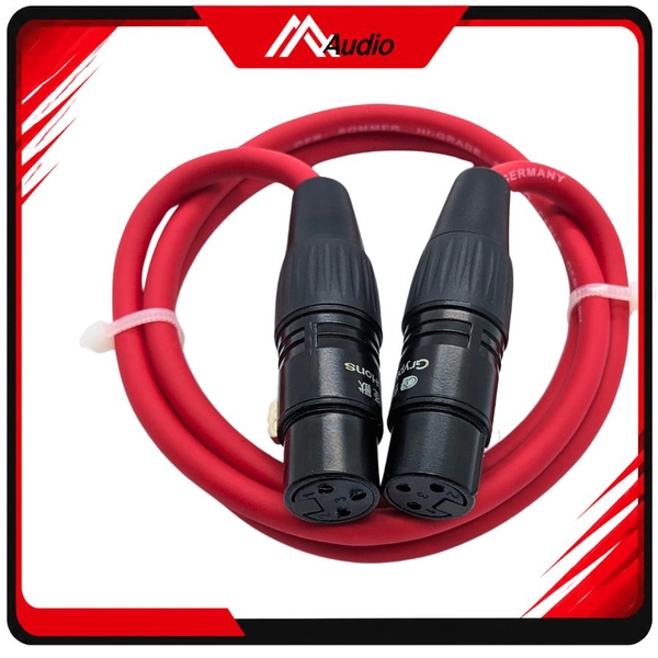 Dây Canon Cái Ra Canon Cái (2x XLR Female)