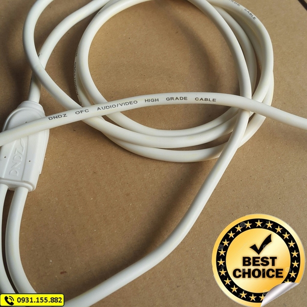 Dây 3.5 ly ra 2 AV Bông Sen dài 3 Mét