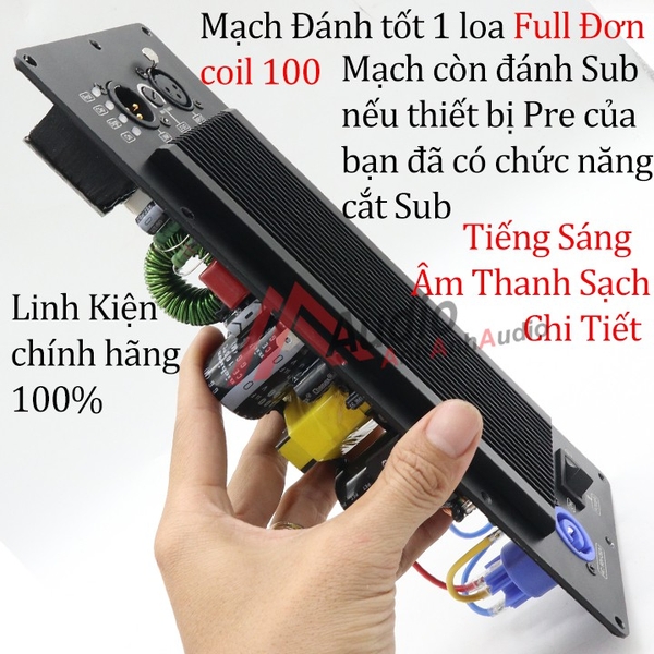 Mạch công suất loa Active , Lắp loa là hát đánh full đơn coil 100 hàng chất lượng cao , Giá 01 cái