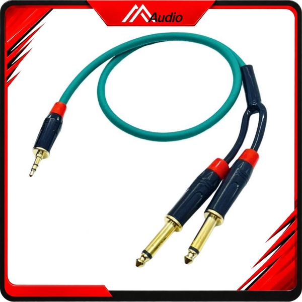 Dây Chia 3.5 Ly Ra 2 Đầu 6 Ly Mono Thẳng