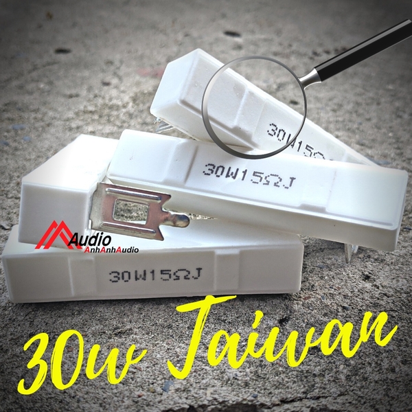 Trở Sứ 30W Chân Dẹp Đài Loan