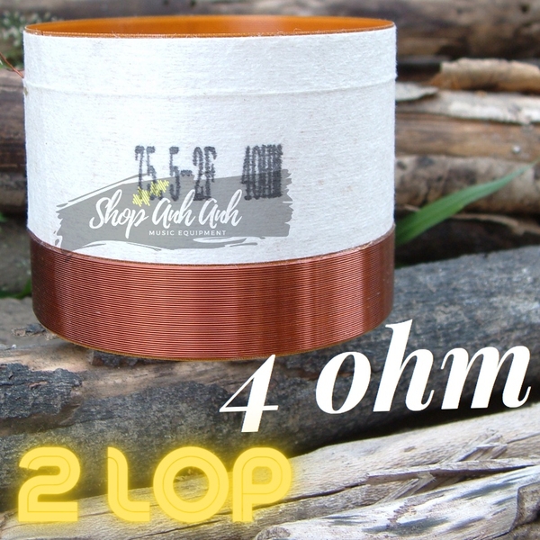 Coil 4 ôm 64 75.5 75.0 các loại 2 lớp 4 lớp