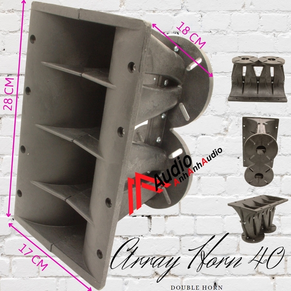 Họng Array 40 Đôi , kích thước 17 x 28