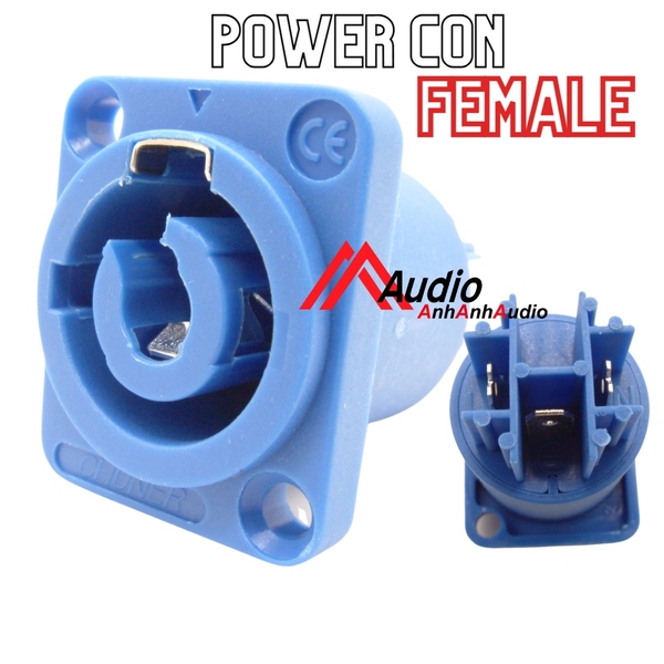 Jack Speakon Nguồn 3 Pin