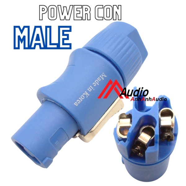 Jack Speakon Nguồn 3 Pin