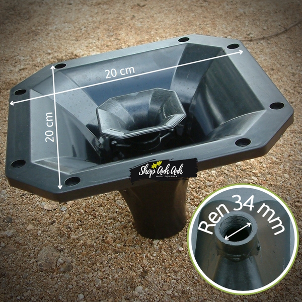 Họng treble 450 350 lục giác 2 còi kích thước 20 vuông