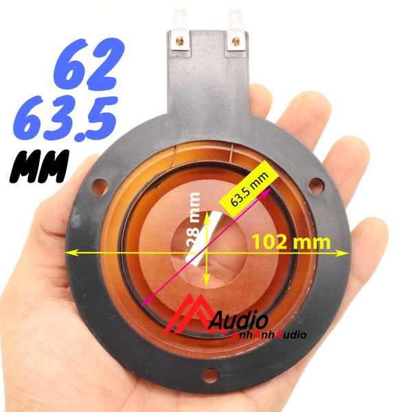 Côn Treble Lựu Đạn & Coil Loa Treble Thùng Nỉ