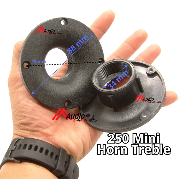 Họng treble tròn 88 mm