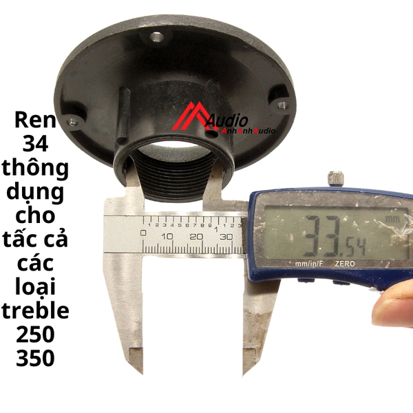 Họng treble tròn 88 mm