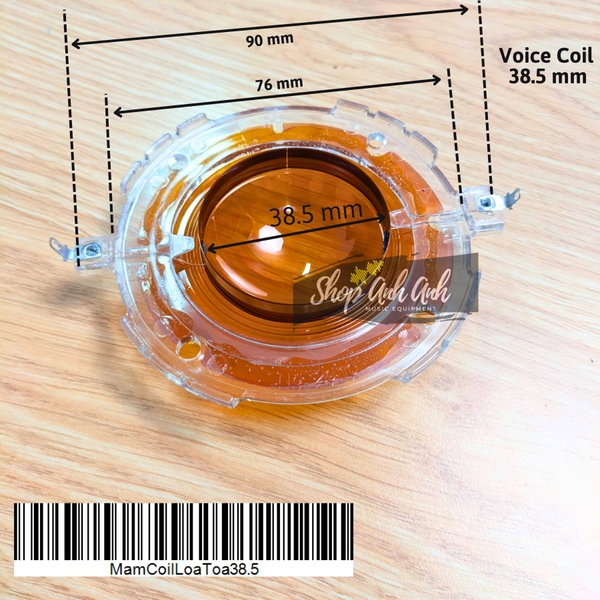 Mâm Coil Loa Nén 38.5mm