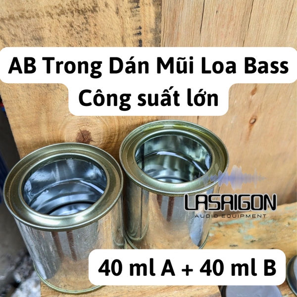 Keo AB Trong Dán mũi loa