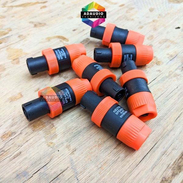 Giắc loa Speakon 4 pin có vòng nhựa khóa xoay giá 1 cái