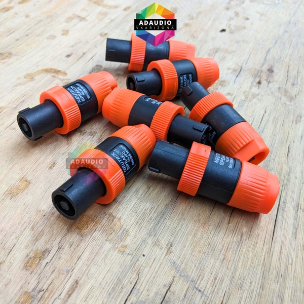 Giắc loa Speakon 4 pin có vòng nhựa khóa xoay giá 1 cái