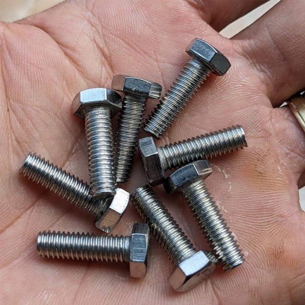 Ốc Loa Inox 6 Ly Dài 2 Cm - Lắp Cho Loa Treble, Bánh Xe Tủ Máy Và Các Ứng Dụng Khác