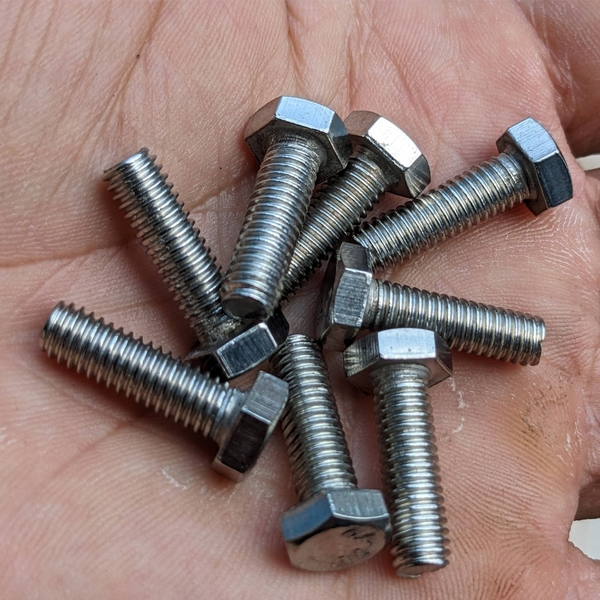 Ốc Loa Inox 6 Ly Dài 2 Cm - Lắp Cho Loa Treble, Bánh Xe Tủ Máy Và Các Ứng Dụng Khác