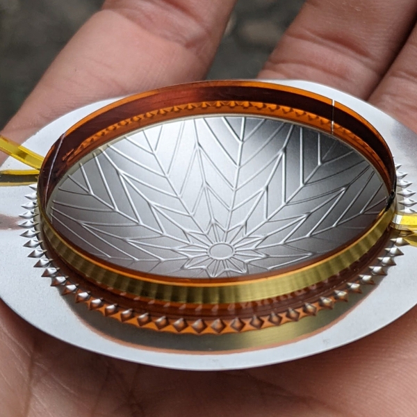 Lá 44 Nhôm Dẹp Gân Lá Cây Trắng