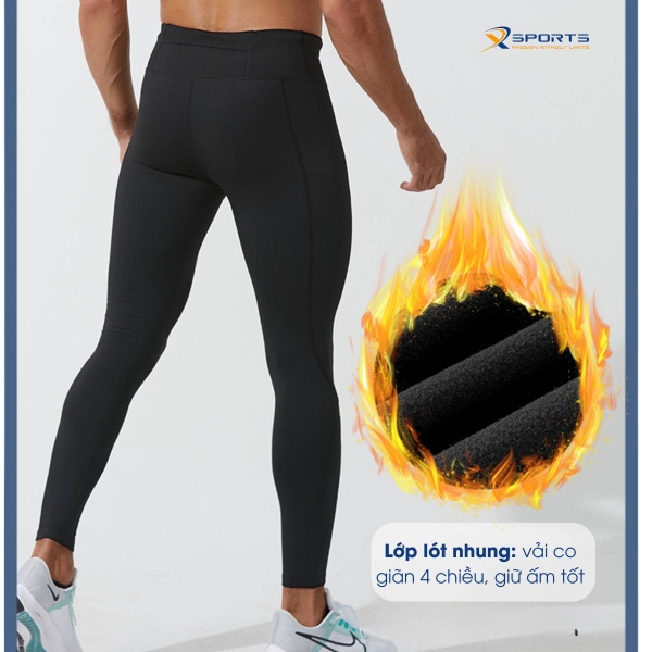 QUẦN CHẠY BỘ DÀI CHO NAM NHANH KHÔ - MS277