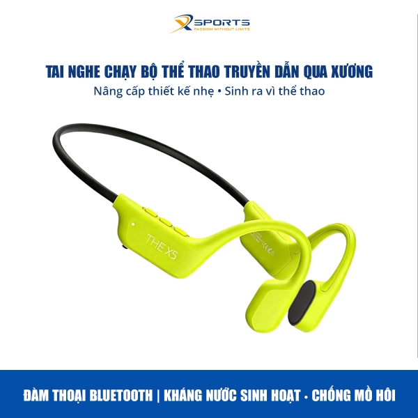 TAI Nghe Dẫn Truyền Xương XSPORTS X5 XP403 Bluetooth 6.0, Chống Mồ Hôi IPX4