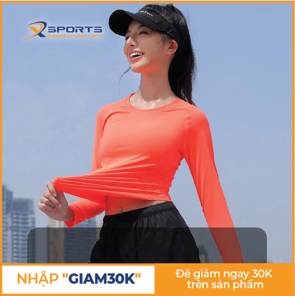 ÁO DÀI TAY GIỮ NHIỆT NỮ XSPORTS MS343