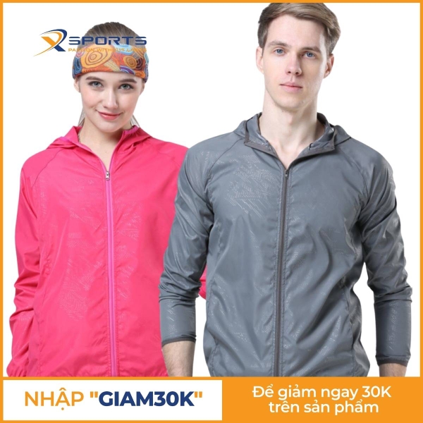 ÁO GIÓ 1 LỚP KẺ NGANG - BẢO VỆ TOÀN DIỆN CHO RUNNER MS138