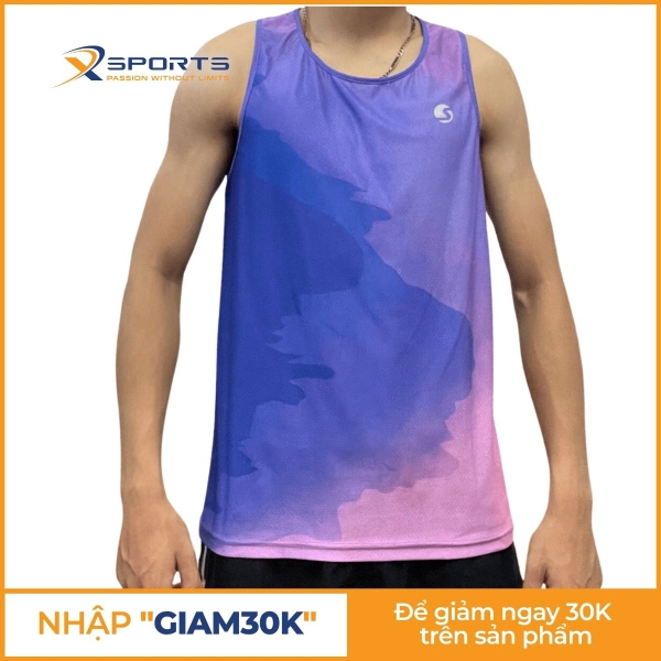 ÁO BA LỖ CHẠY BỘ NAM NỮ THOÁNG KHÍ XSPORTS - MS266
