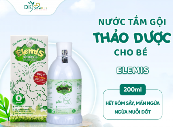 NƯỚC TẮM THẢO DƯỢC ELEMIS 200ml- DK Pharma