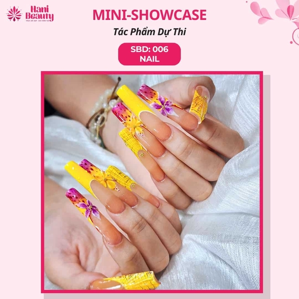 Ưu điểm của bột nail thiết kế hoa văn bền đẹp