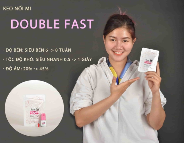Lý do keo nối mi Double Fast được các chuyên viên lựa chọn hàng đầu