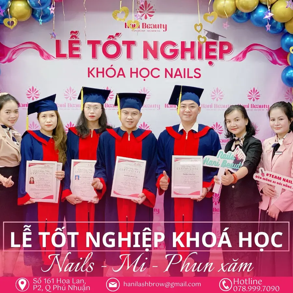 Học Nail Tay Chân Nước Tại Hani Academy Chìa Khóa Mở Cánh Sự Nghiệp