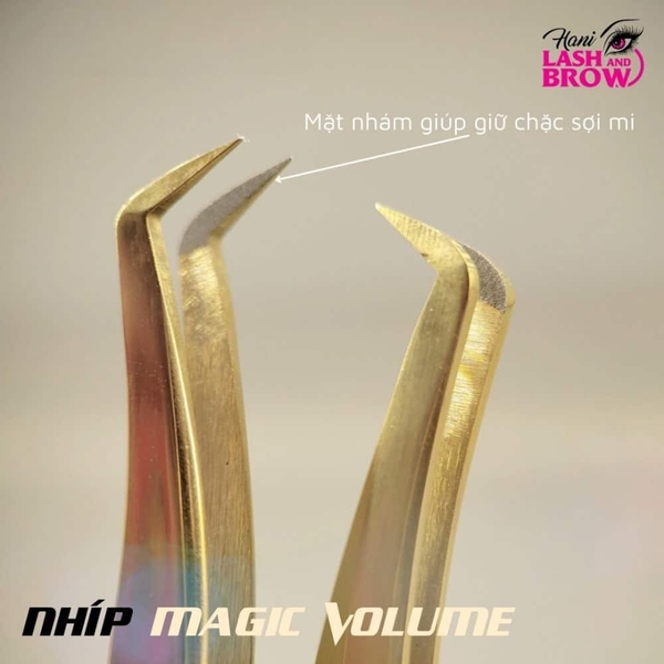 Nhíp nối mi Camellia Hani Beauty – nhẹ, chuẩn, bền, hỗ trợ nối mi Classic &amp; Volume dễ dàng.