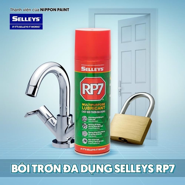 Chai Xịt Chống Rỉ Sét Và Bôi Trơn Đa Dụng Selleys RP7 300 gr