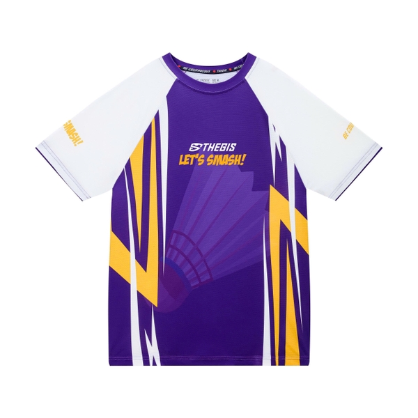 LET’S SMASH! TSHIRT - PURPLE