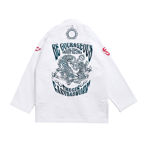 Gi - TheGIS x Easybadwork - Collab - White