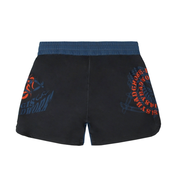 Short Easybadwork DarkBlue Colab - Fit