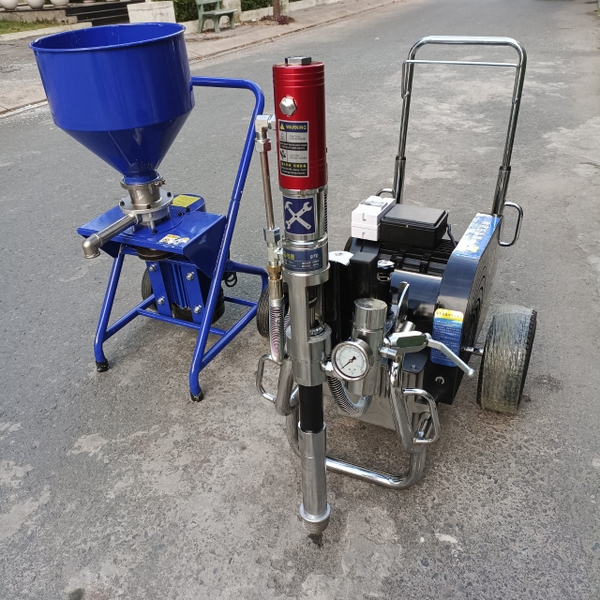 Combo Máy Phun Bột Đặc Thủy Lực Guchen 970 Tặng Kèm Máy Nghiền Bột Minh Phát – ảnh 9