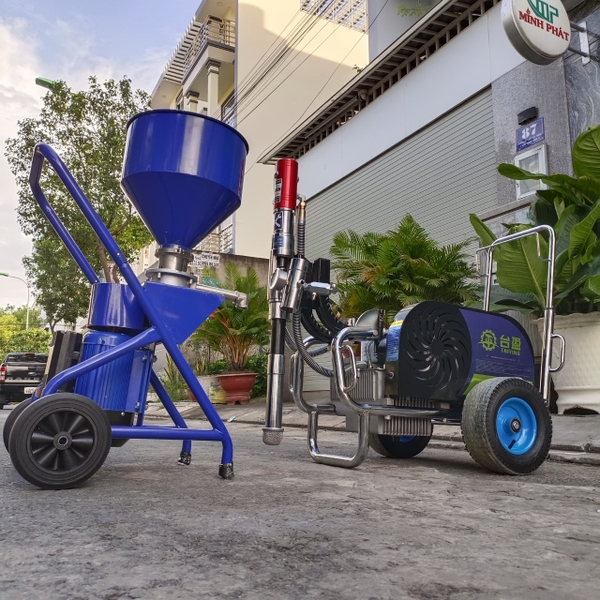Combo Máy Phun Bột Đặc Thủy Lực Guchen 970 Tặng Kèm Máy Nghiền Bột Minh Phát – ảnh 7