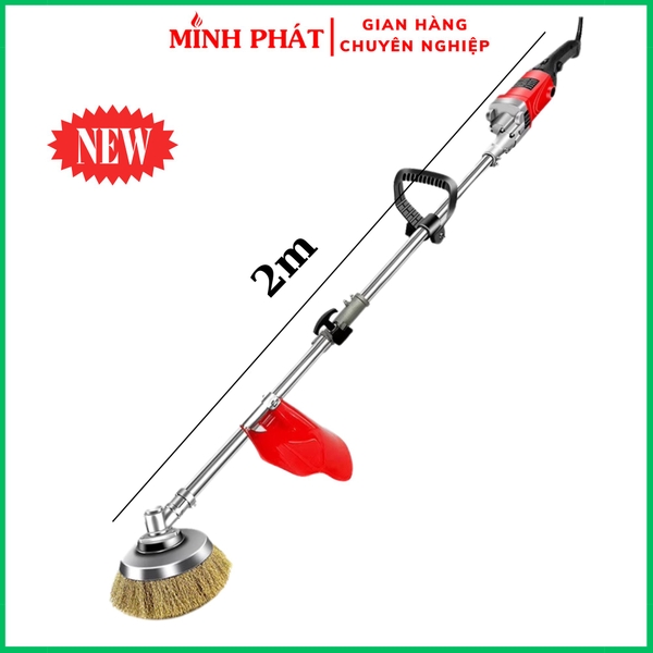 máy mài sàn bê tông cán dài Minh Phát 1200W