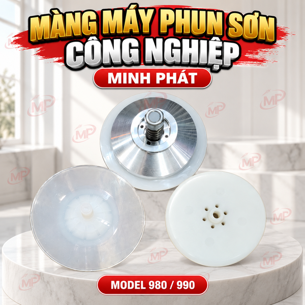 Màng Máy Phun Sơn Công Nghiệp, Màng Trên Dưới Máy Phun Sơn Công Nghiệp 980 990 Minh Phát