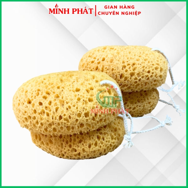 Miếng Tạo Vân Màu Cà Phê 15,5cm Minh Phát Bọt Biển Sơn Hiệu Ứng